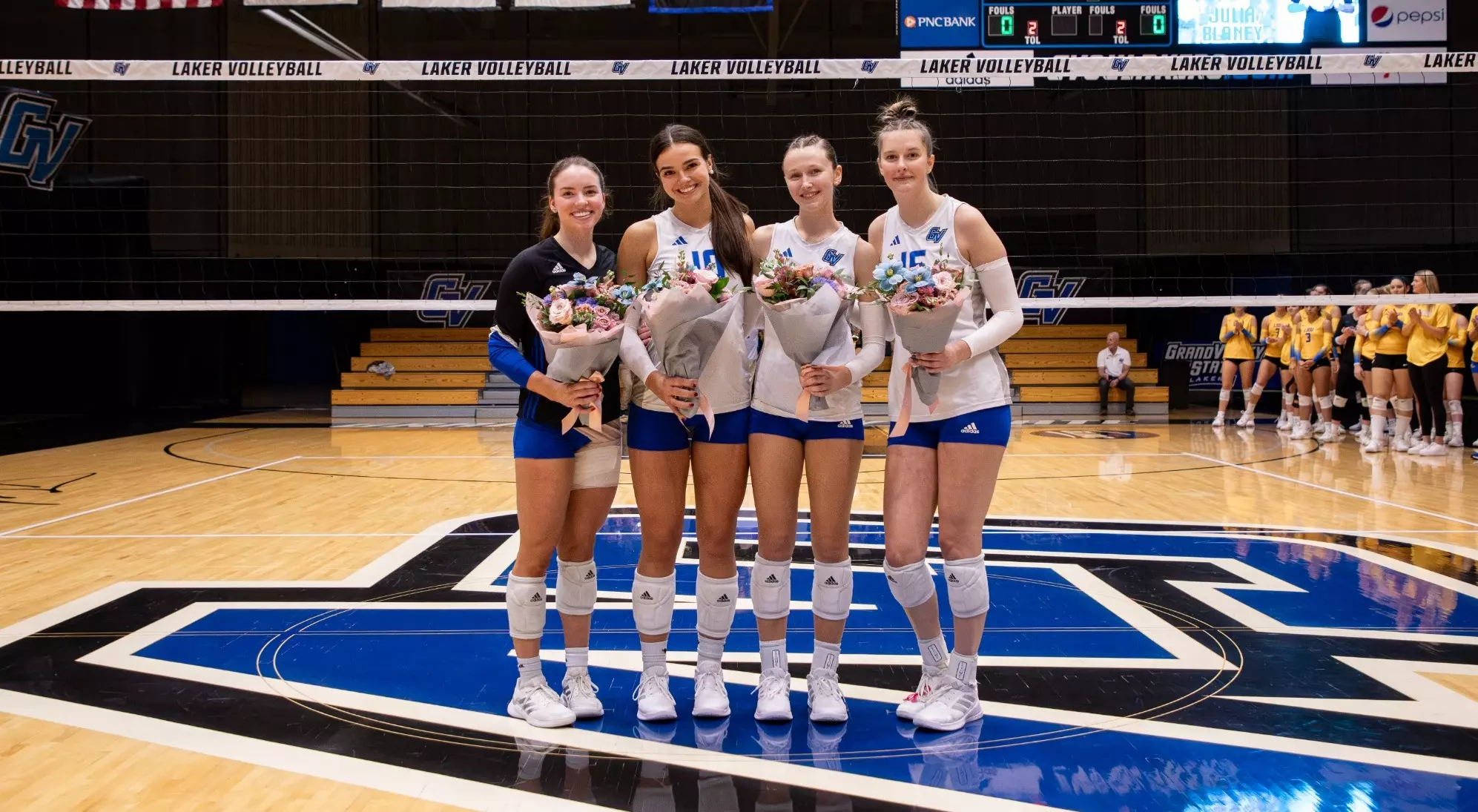 Volleyball Claims Senior Day Victory Grand Valley State University