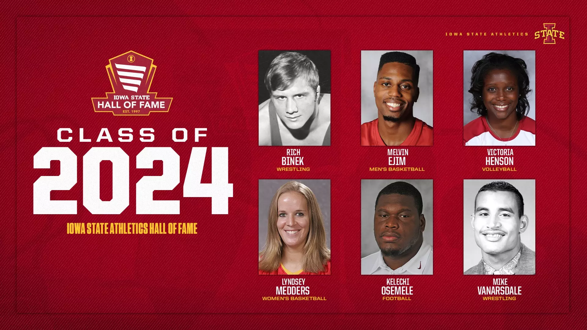 Registration Open For 2024 Hall of Fame Induction Ceremony Iowa State