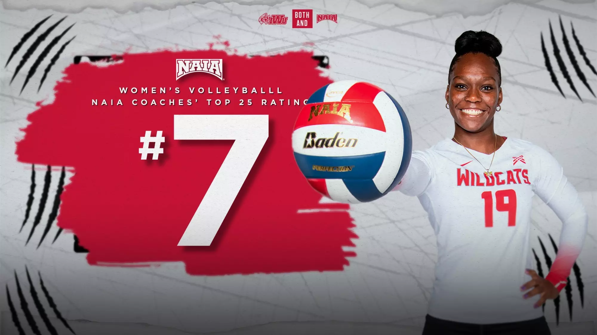 VOLLEYBALL MOVES TO NO. 7 IN LATEST NAIA COACHES' TOP25 RATING