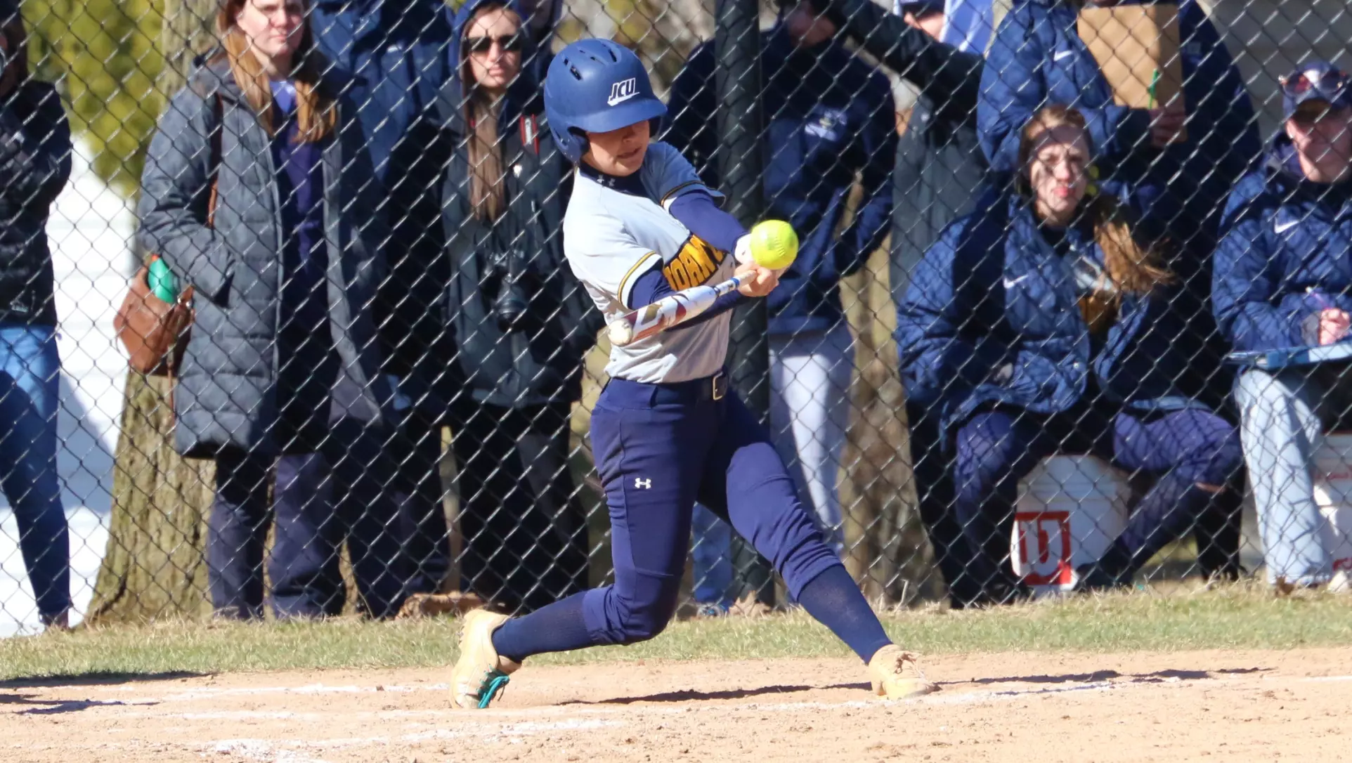 Miranda Noday scored some big runs today vs Ohio Wesleyan