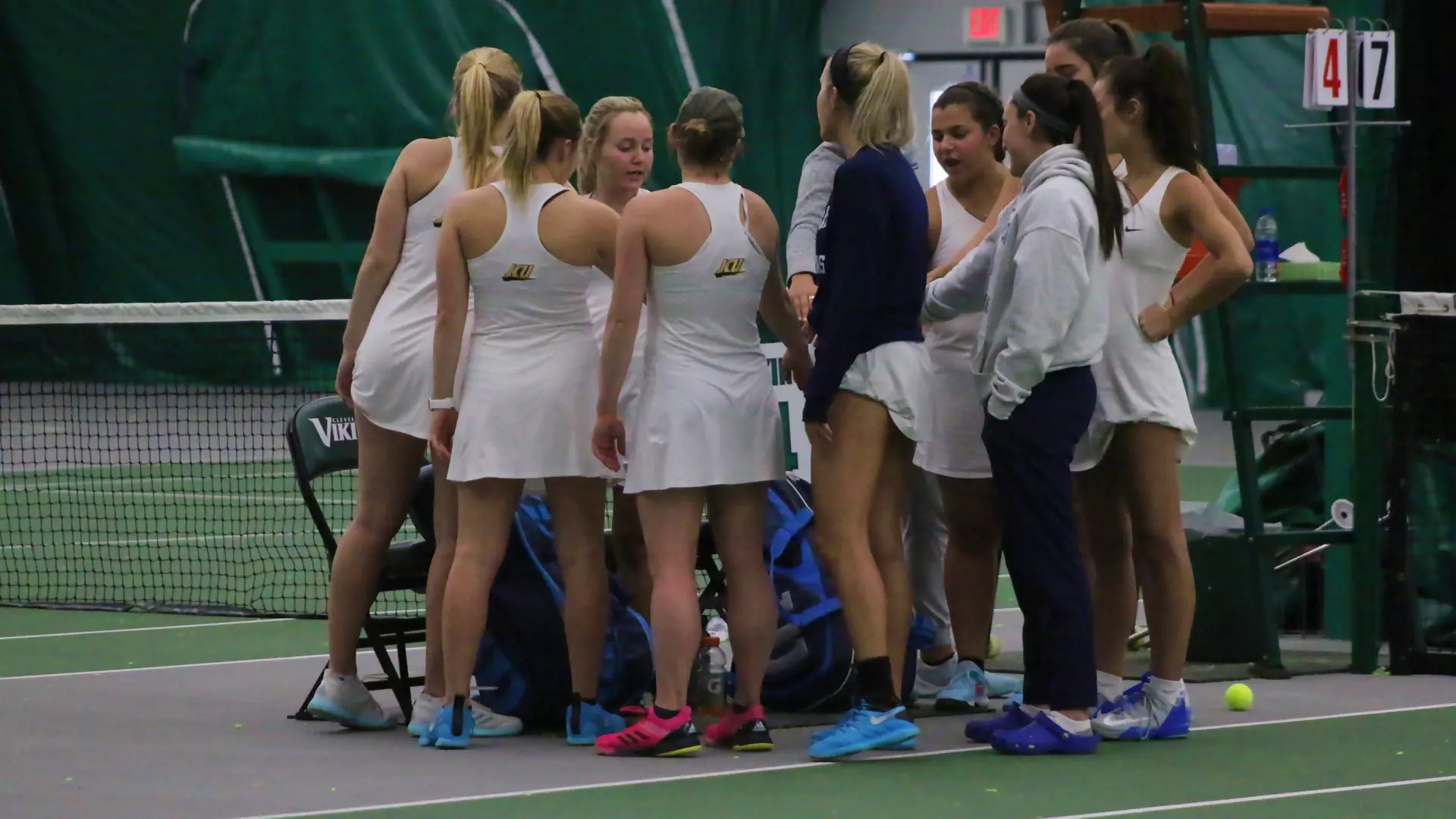 JCU Women's Tennis nearly pulled an upset against #31 ranked Case Western Reserve