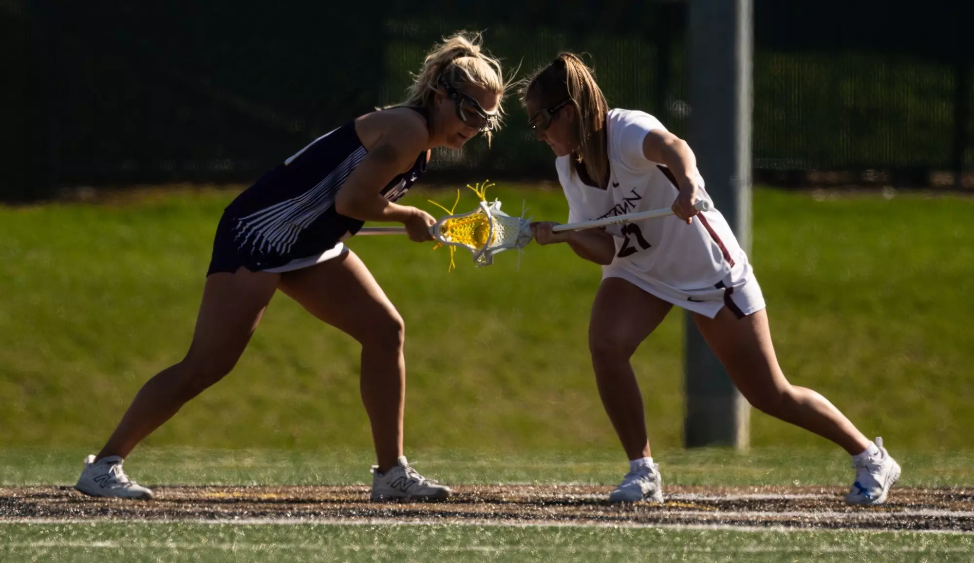 Brynn Axe takes the draw vs West Chesters Sydney Wasdick, April 8, 2026