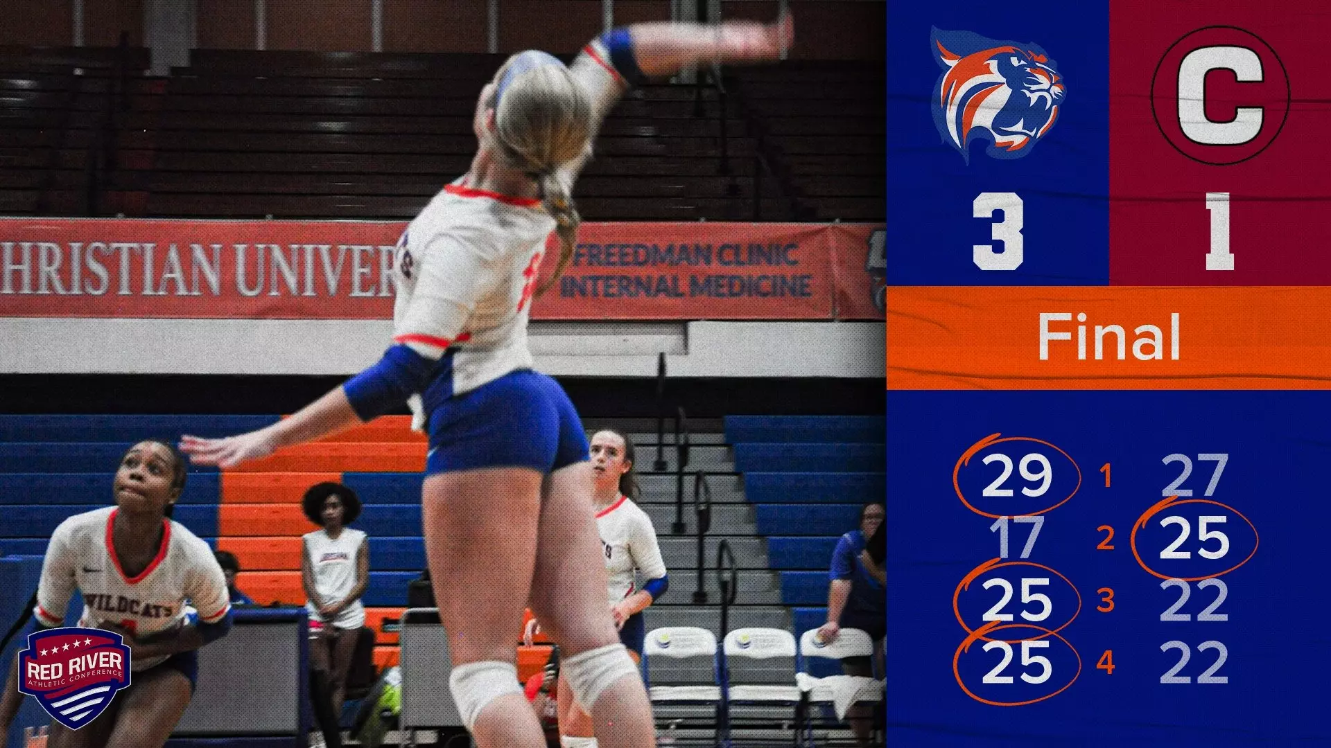 VB Recap vs. Centenary (LA)