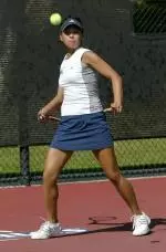 Serena Fermin fell in a third set tiebreaker at the All-American Championships.