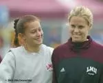 Tana Smothermon and Alicia Lloyd each had an assist in the win Sunday.