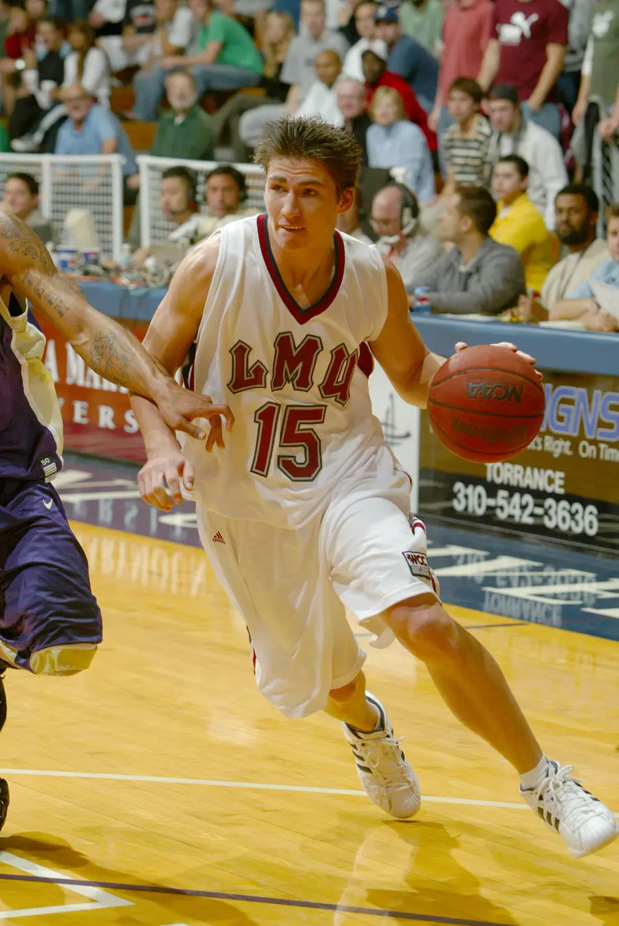 Damian Martin has been a work horse for the Lions, playing more than 30 minutes in WCC games.