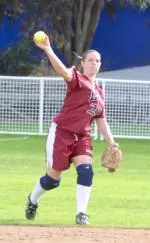 Lisa Abbott's grand slam broke open game two.