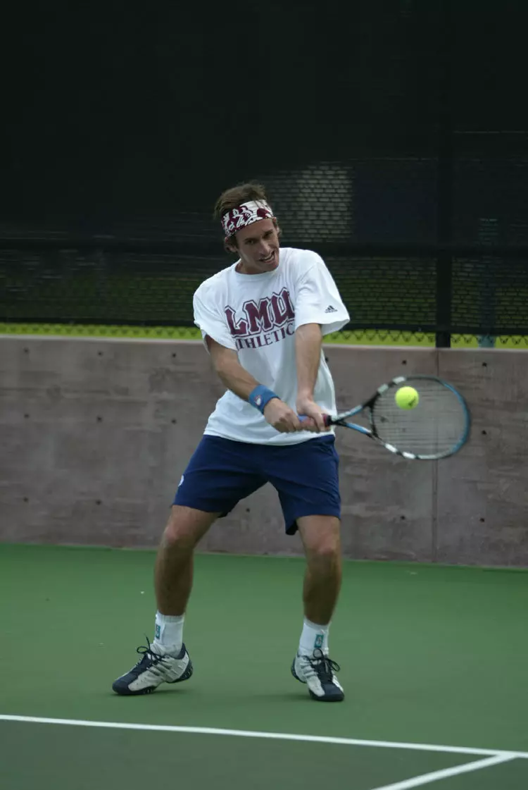 Carlos Malet teamed with Beau Berglund for a big win at No. 2 doubles Sunday.