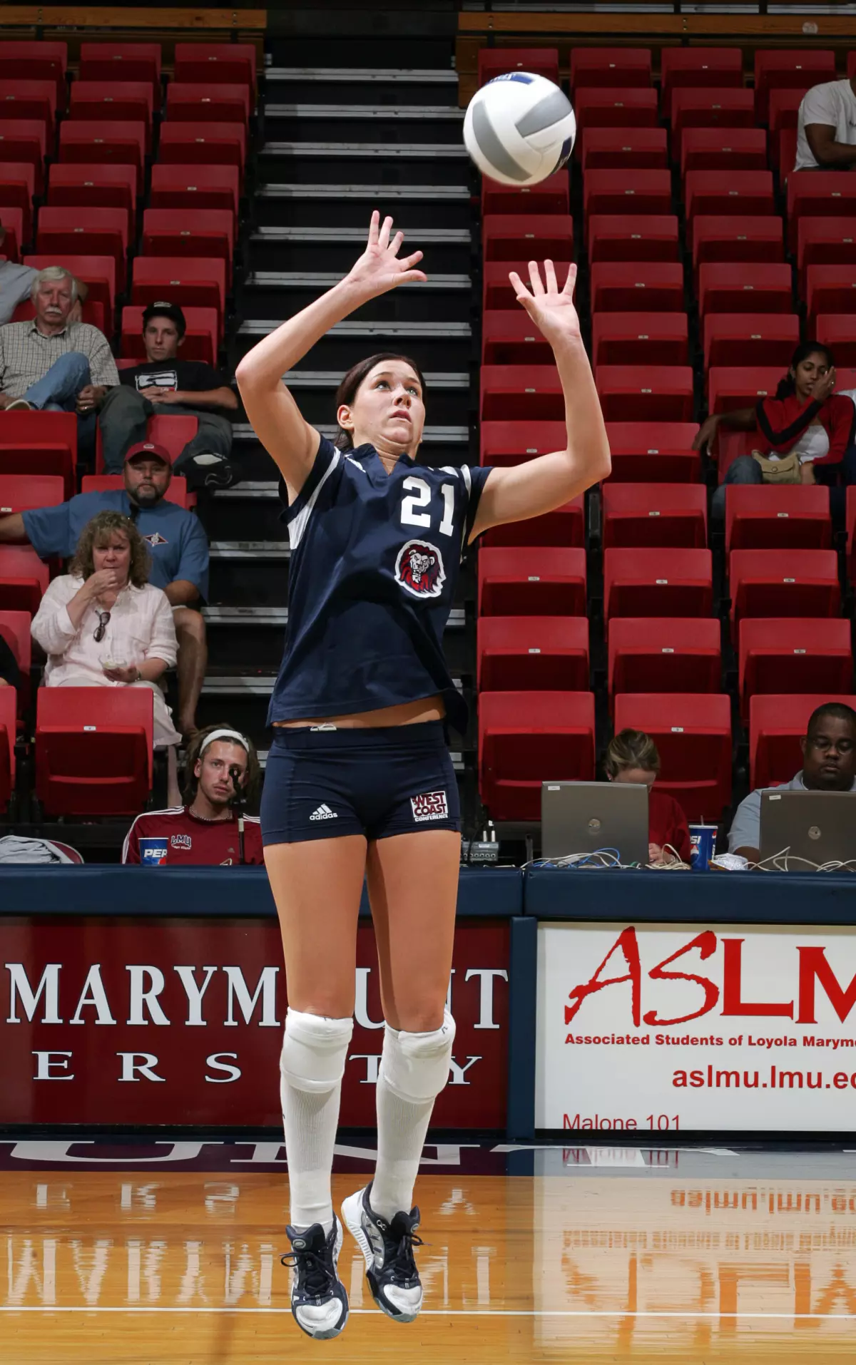 Freshman setter K.C. Walsh leads the Lions to the 3-0 sweep of Coastal Carolina Saturday.