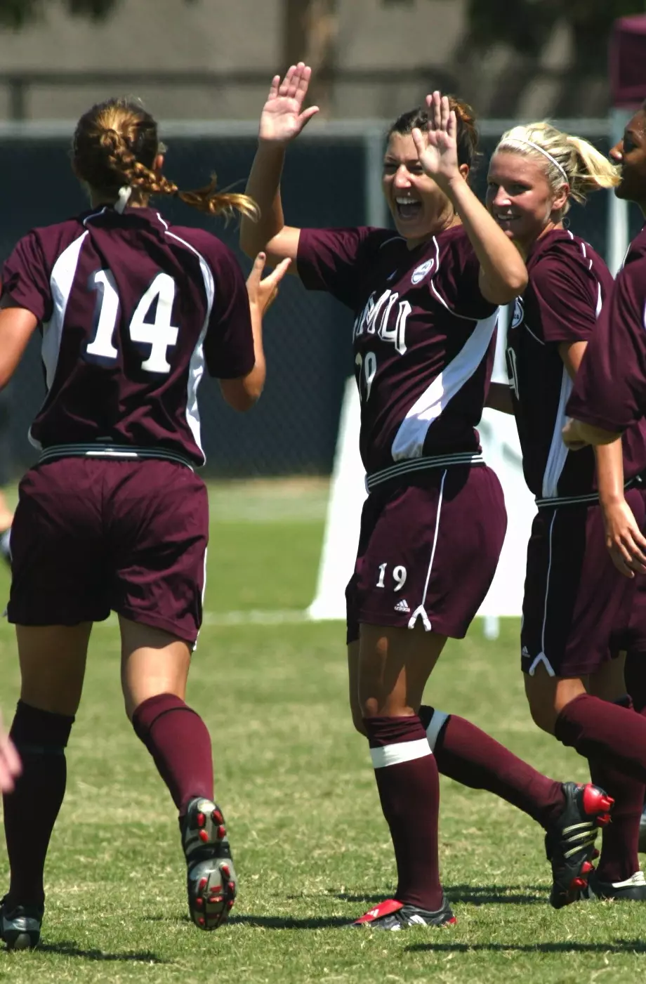 Whitney Temple gave LMU a 1-0 lead this afternoon.
