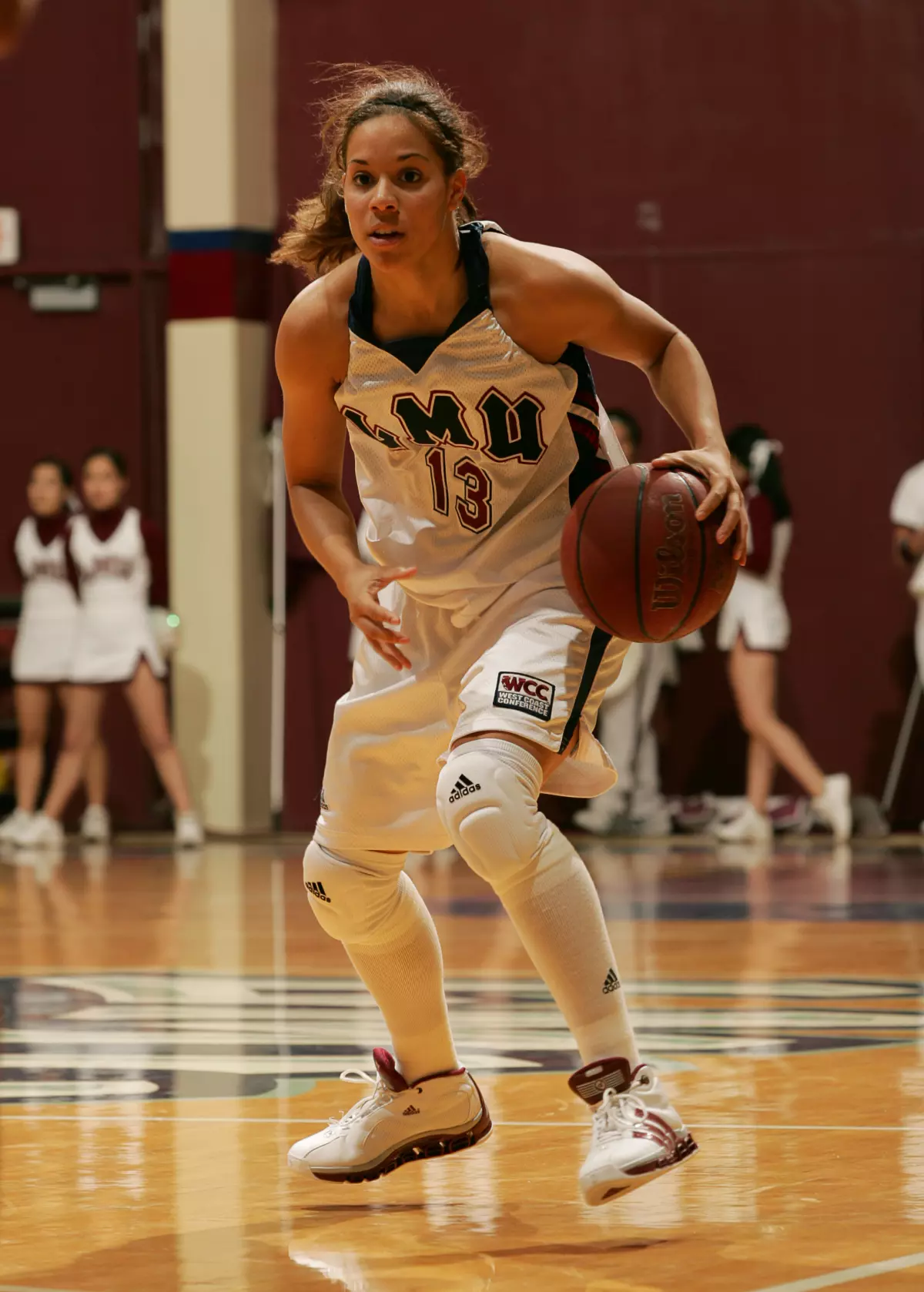 Amanda DeCoud had six assists, six points, three rebounds, and two blocks against San Diego.