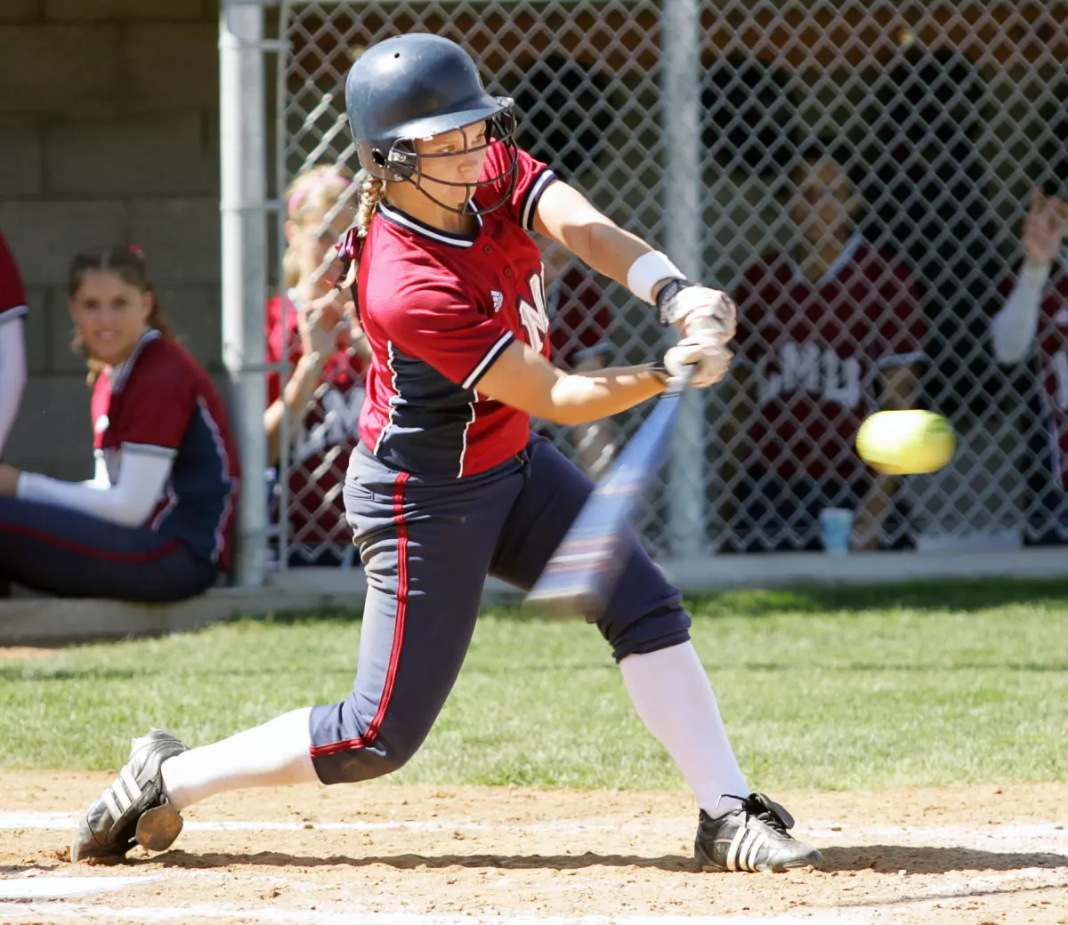 Kirsten Slouber was 3-for-6 with four RBI and two runs scored today.