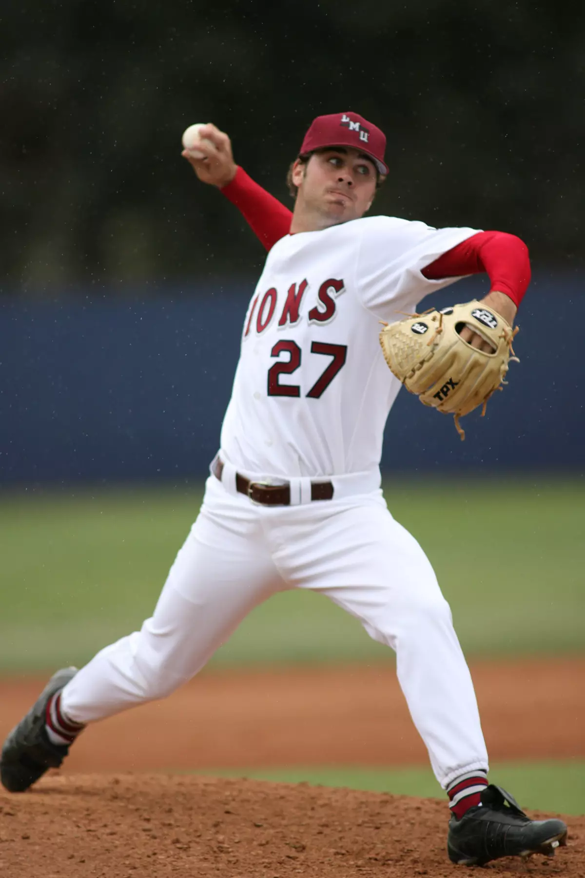 LMU starter Andy Beal equaled a career-high six strikeouts Saturday against Saint Mary's.
