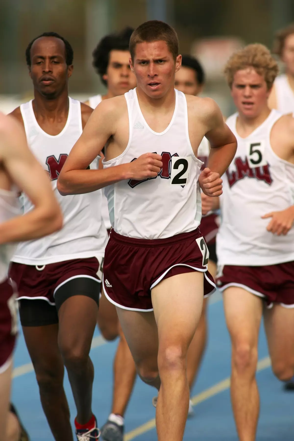 Freshman Trevor Wiseman set a new school record in the 1500m Saturday at the Steve Scott Invitational.