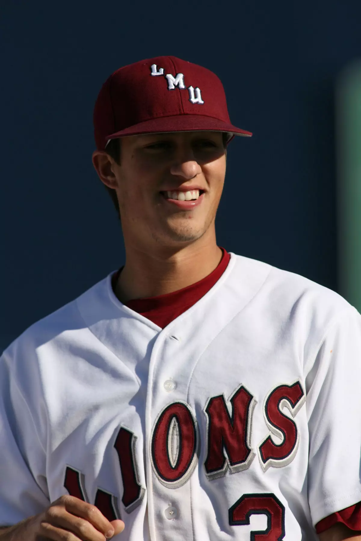 Junior Michael Glomb went 2-for-3 with two RBI in Sunday's 8-5 win.