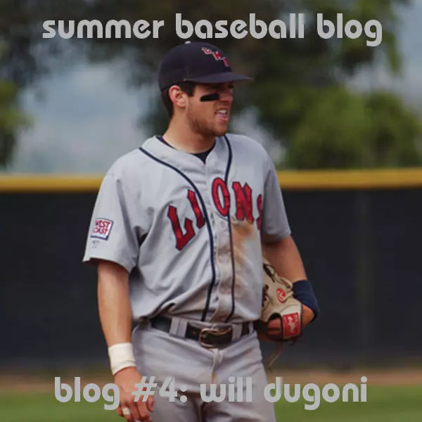 Sophomore infielder Will Dugoni blogs from Nampa, Idaho.