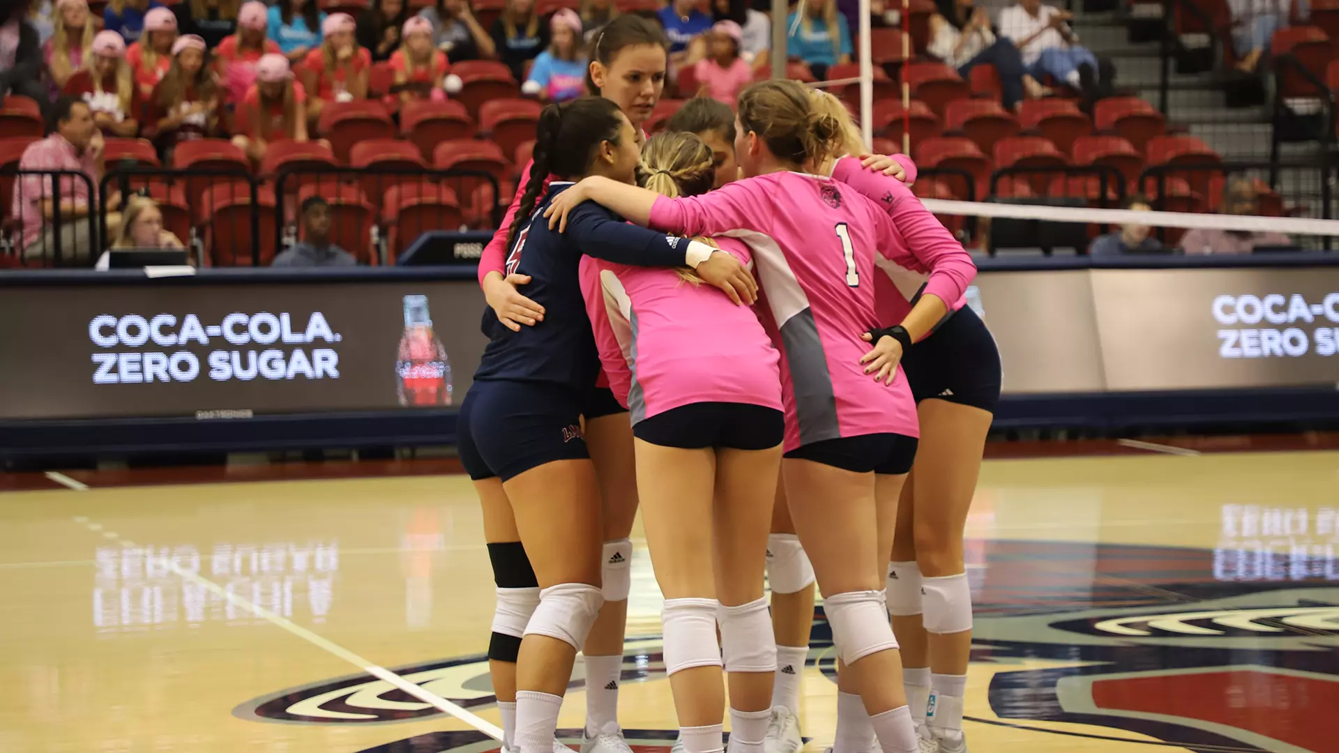 Team Huddle Pink