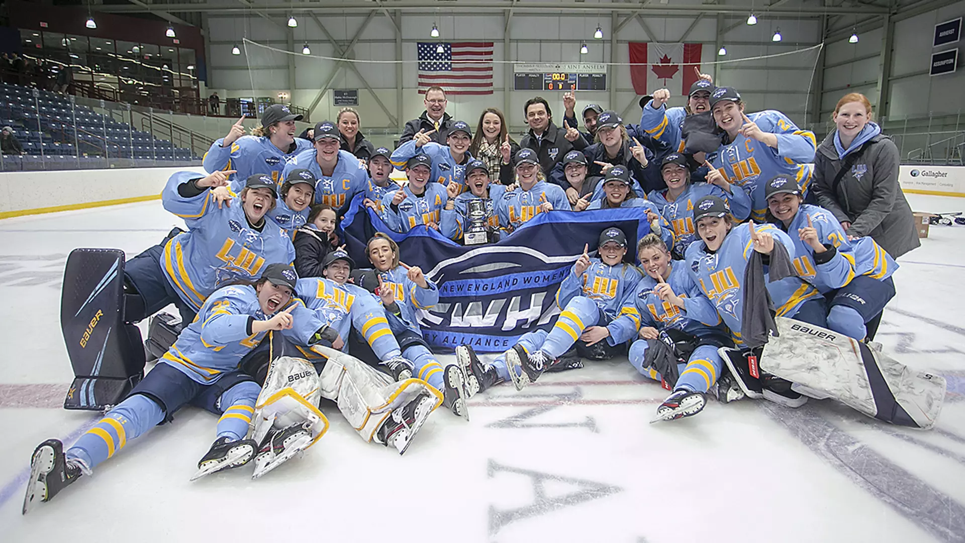 Women's Hockey NEWHA Champs 2020