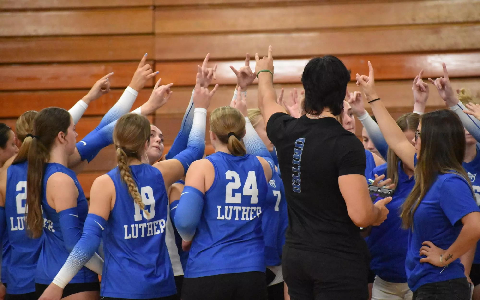 Volleyball Huddle 2024