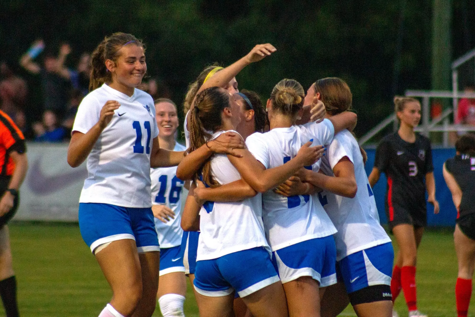 Women's Soccer Goal Celebration vs Bethany Lutheran 8.29.25