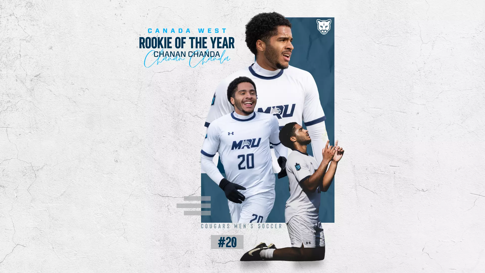 Chanan Chanda named Canada West rookie of the year