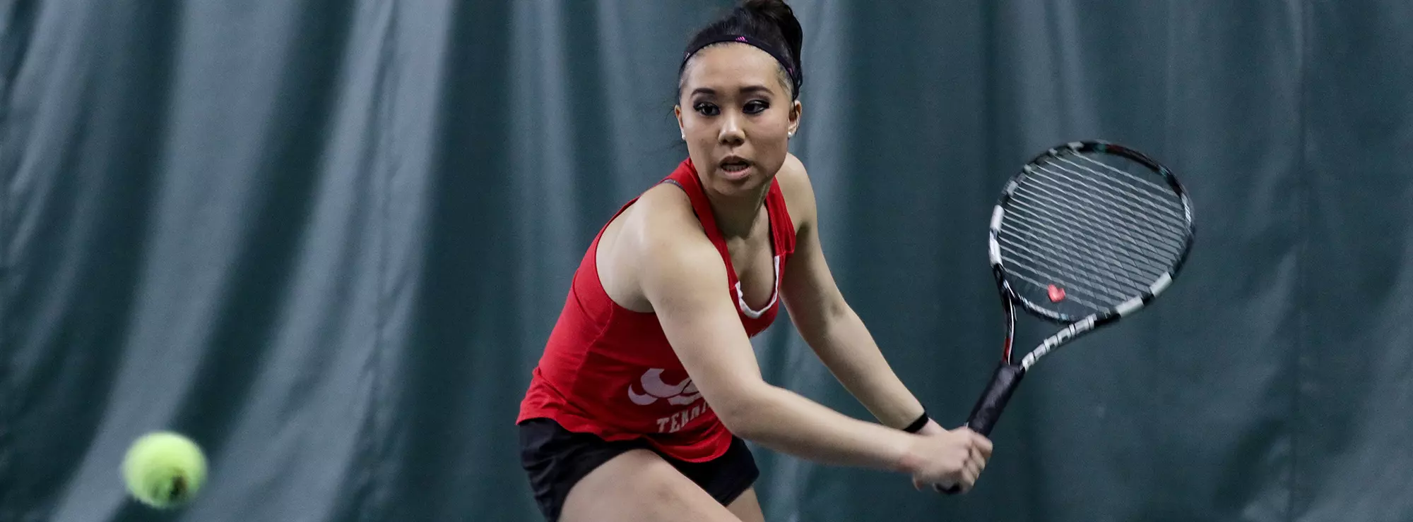 Lorissa Yuen action vs. SMSU
