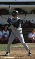 Junior Kristen Burke went 4-for-4 in Game 1 against UMSL on Sunday.
