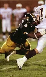 Senior defensive end Antwaun Bynum