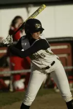 Freshman Jen Bruck crushed her 13th home run of the season against the Huskers.