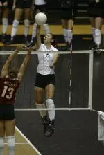 Senior Shen Danru earned All-Big 12 honorable mention honors during her junior 2004 season