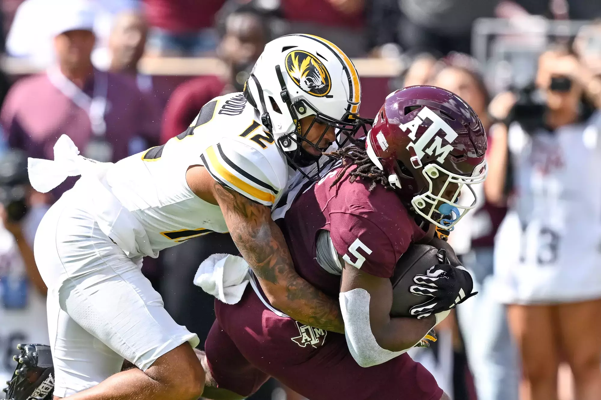 Football Suffers Season's First Loss at No. 25 Texas A&M University