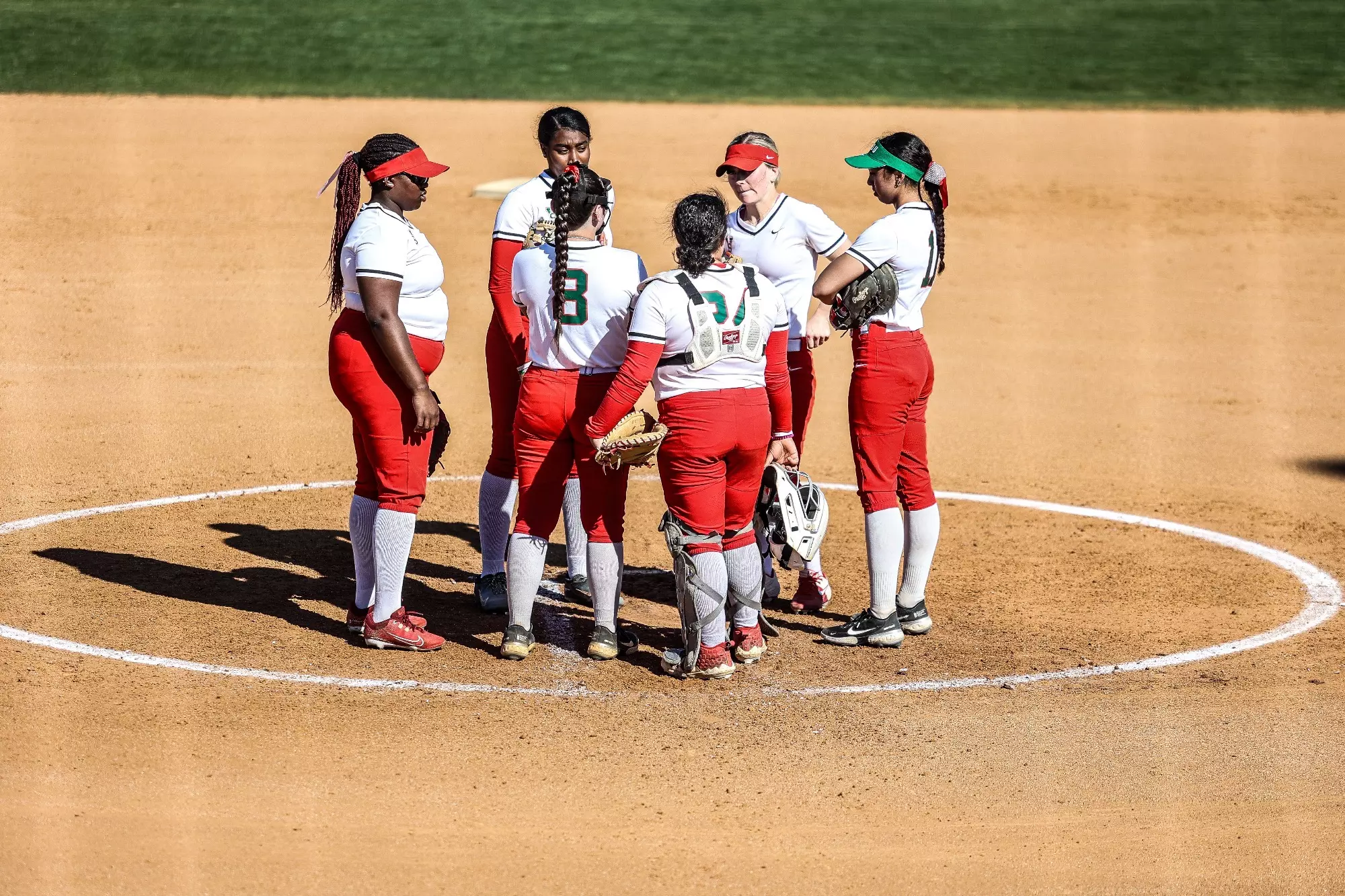 Softball Huddle 