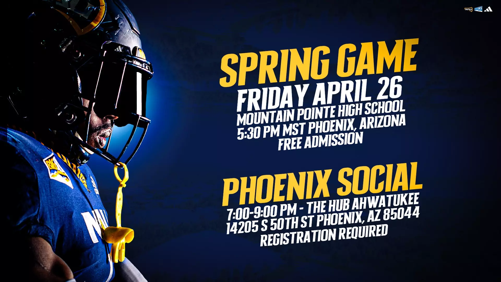 Lumberjack Football Announces Spring Game, Phoenix Social Northern