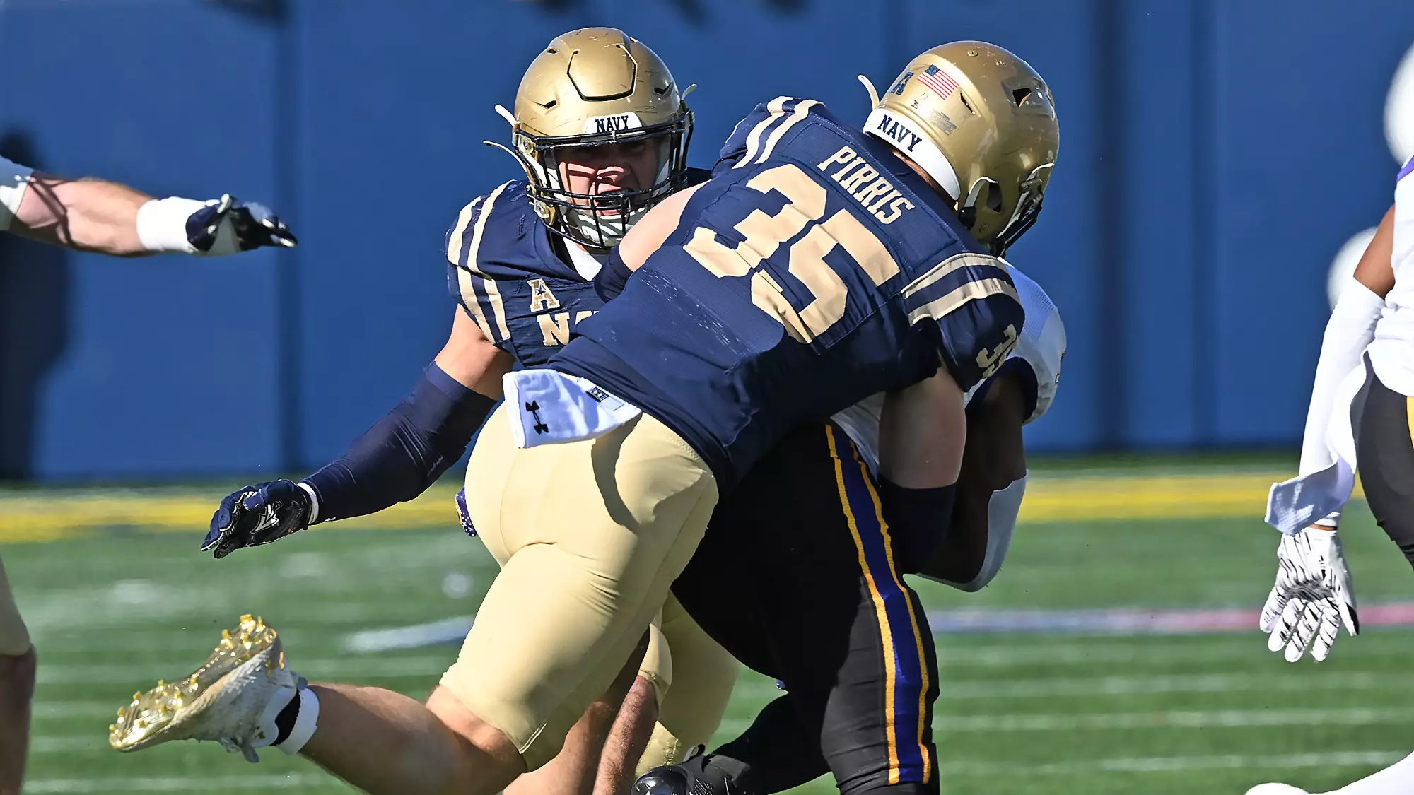 Navy Football Wednesday Press Briefing with Junior Raider Luke Pirris