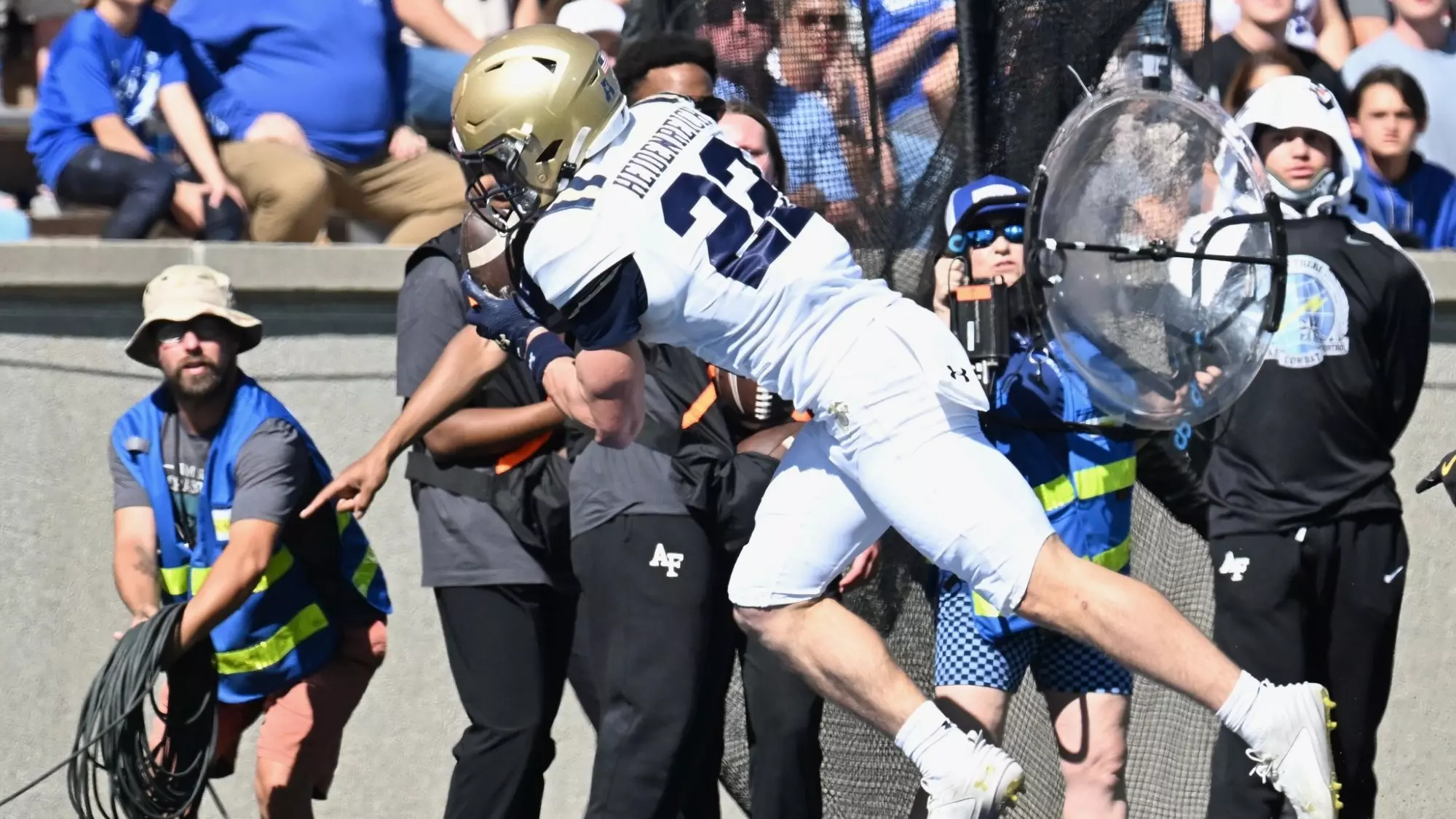 Navy Blasts Air Force 347 Naval Academy Athletics