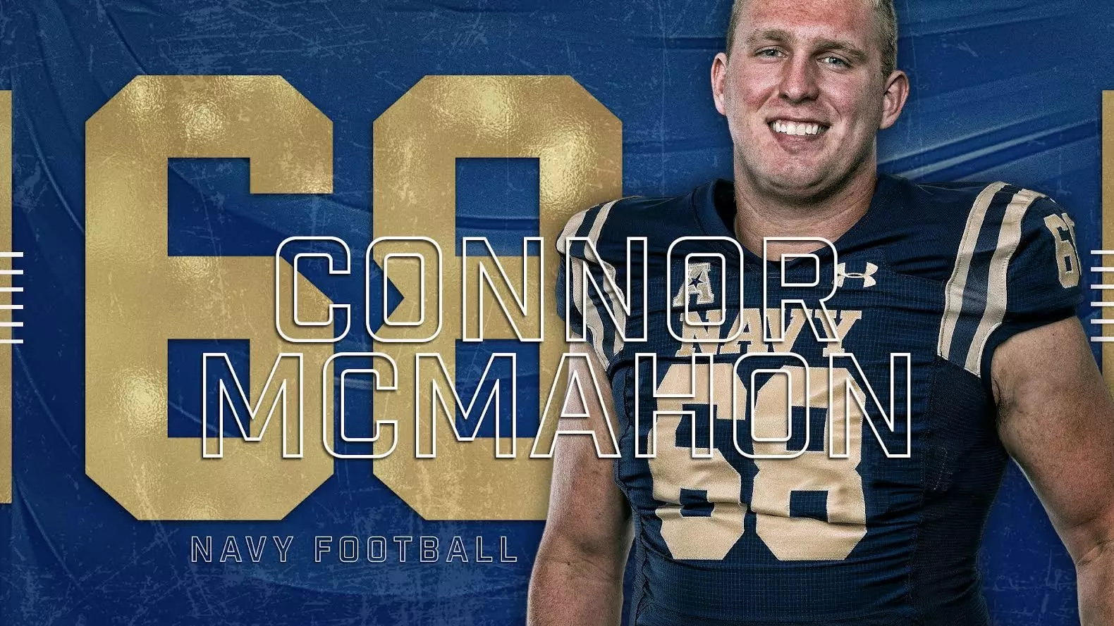 Connor McMahon to Wear No. 68 in Memory of Former Offensive Lineman