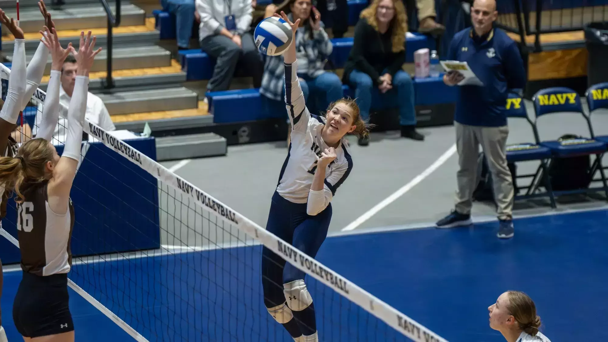 Paige Buzzerio Women's Volleyball Naval Academy Athletics