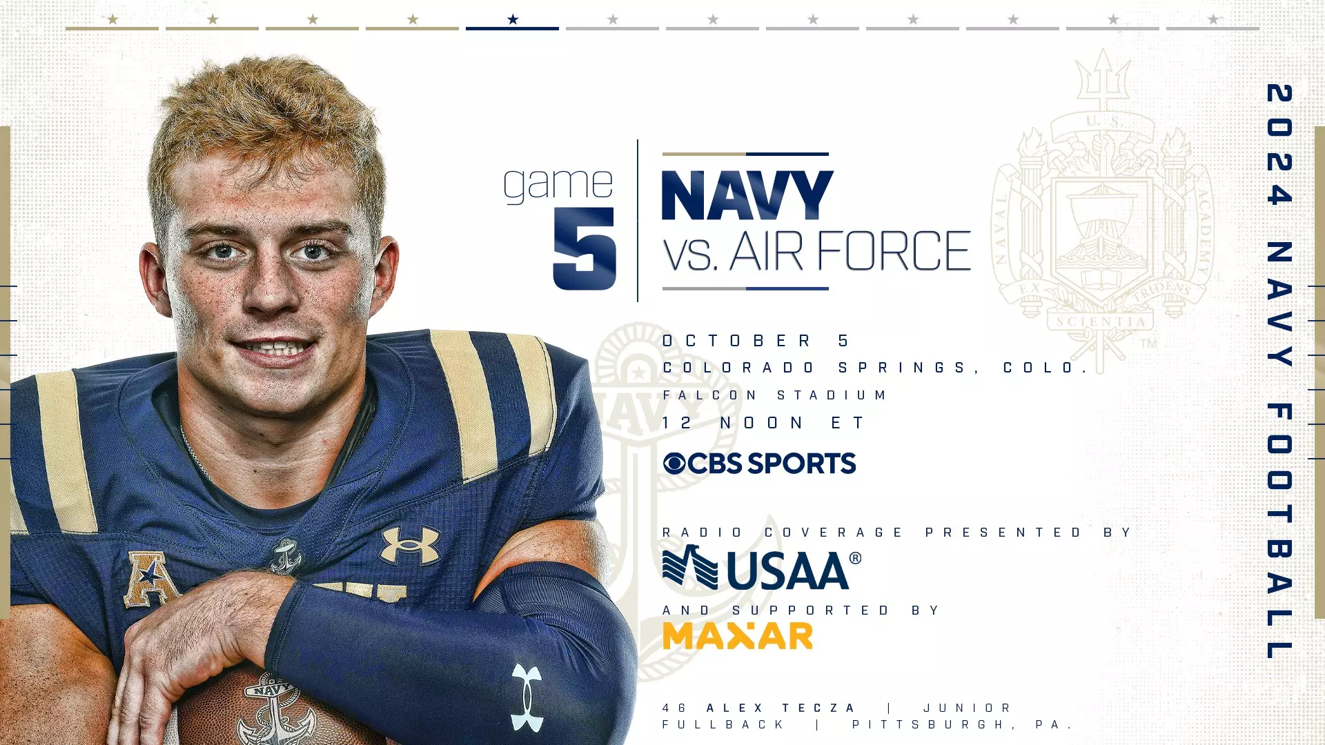 Navy Travels to Colorado Springs to Meet Air Force in the First Leg of