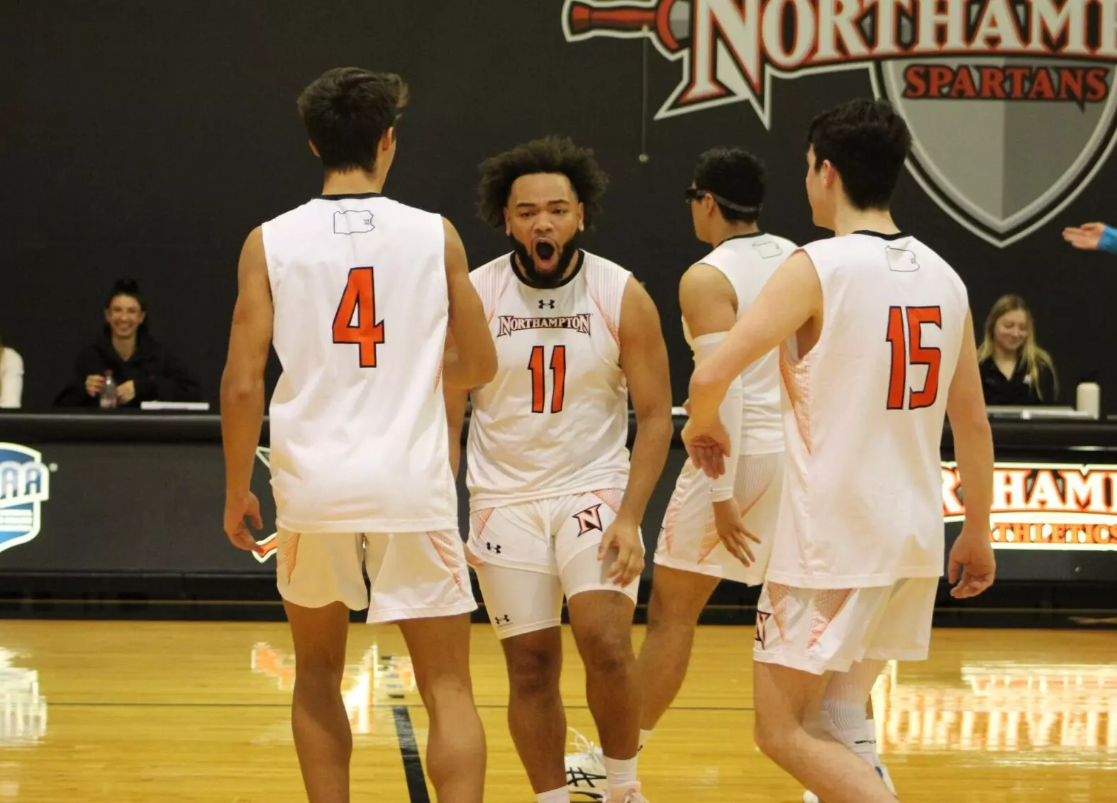 Marcus hyped up