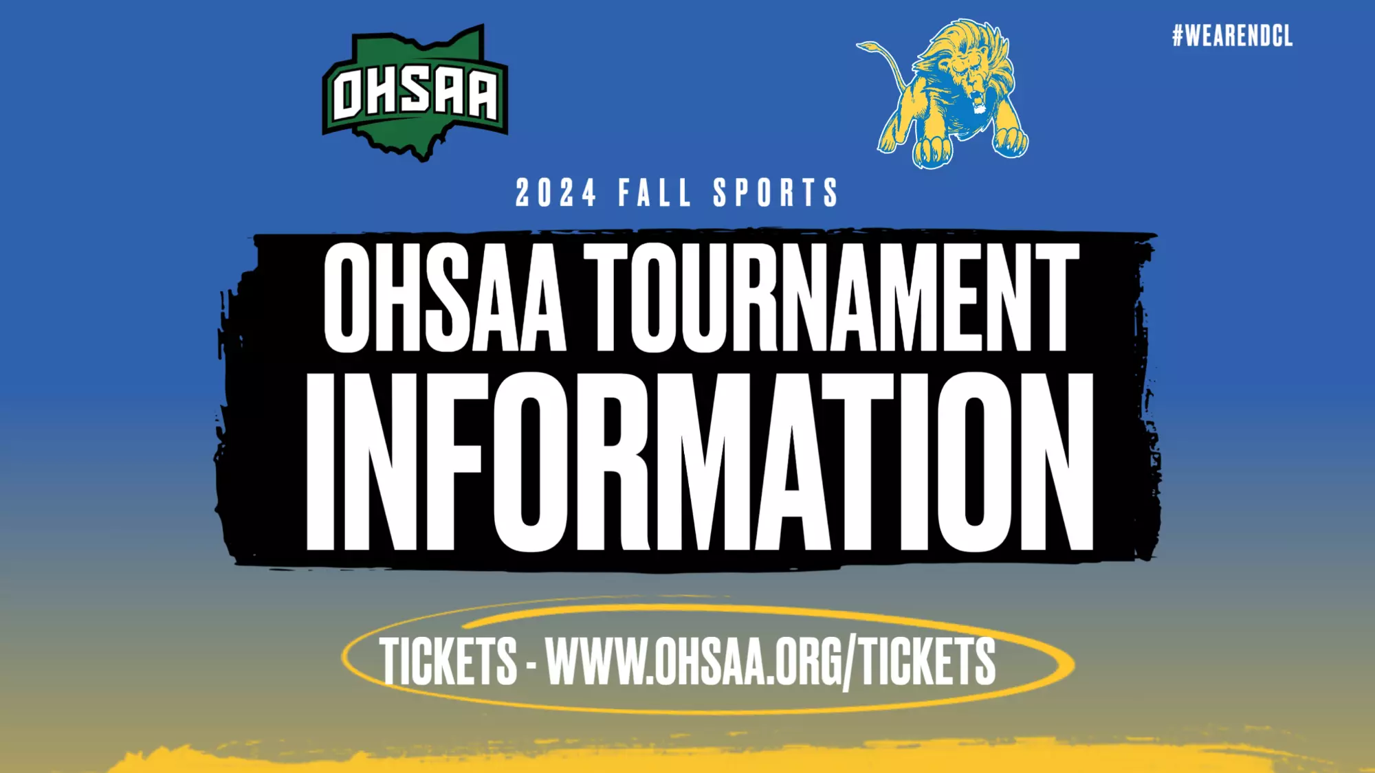 OHSAA Fall Sports Tournament Information Notre DameCathedral Latin