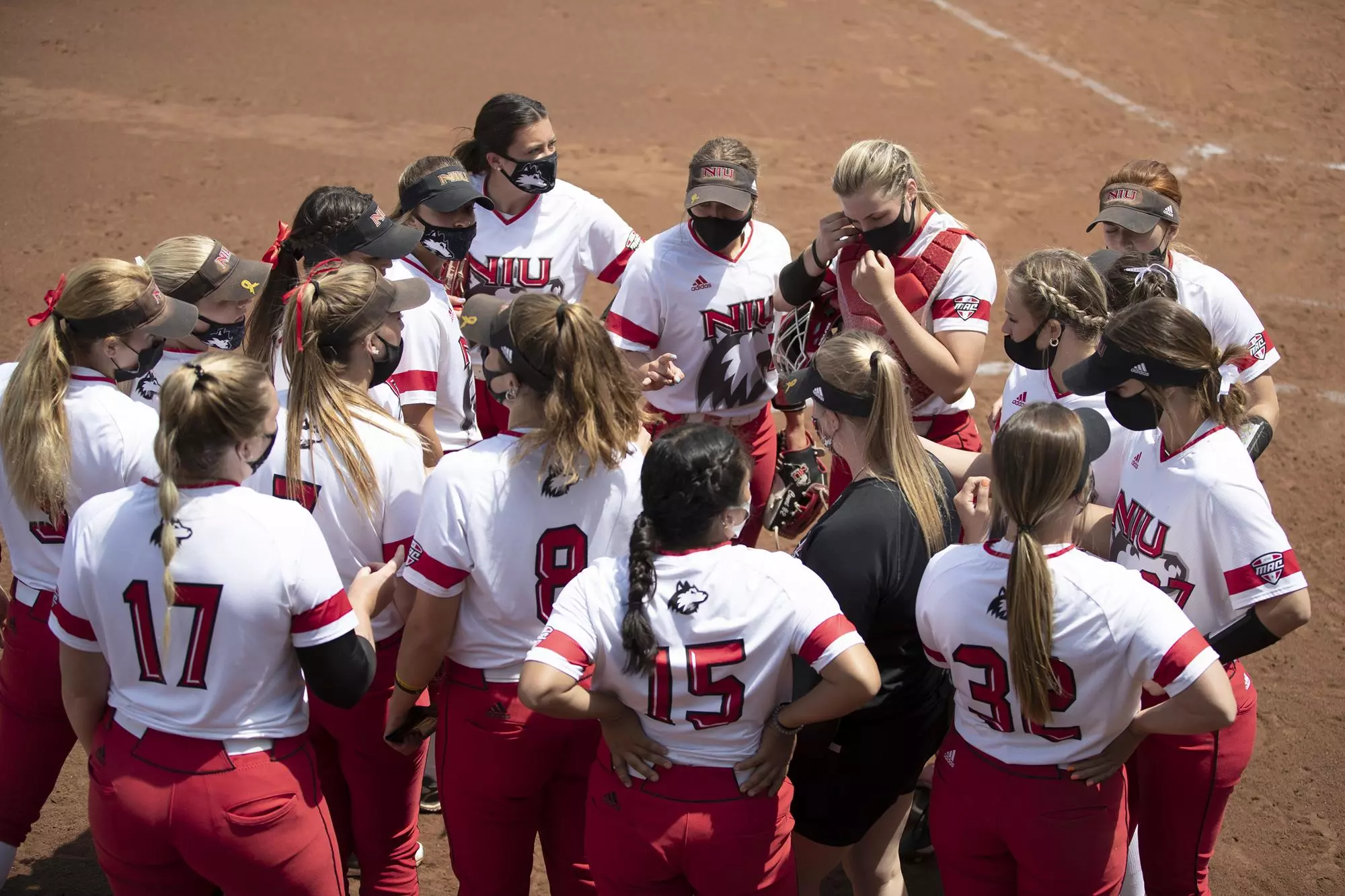 Team huddle