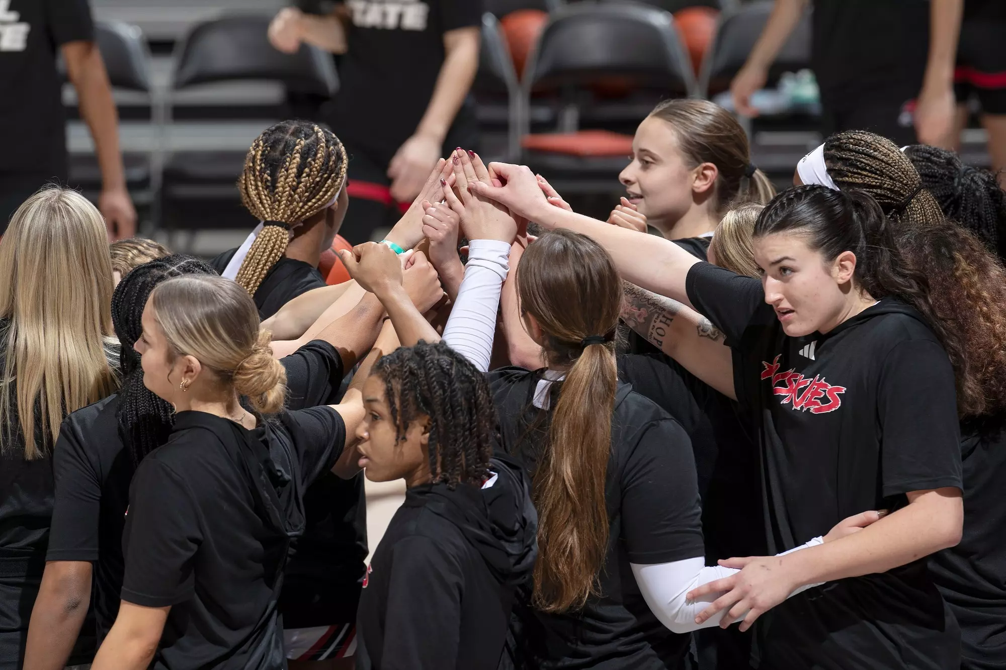 WBB - Huddle vs Ball State 1-3-26