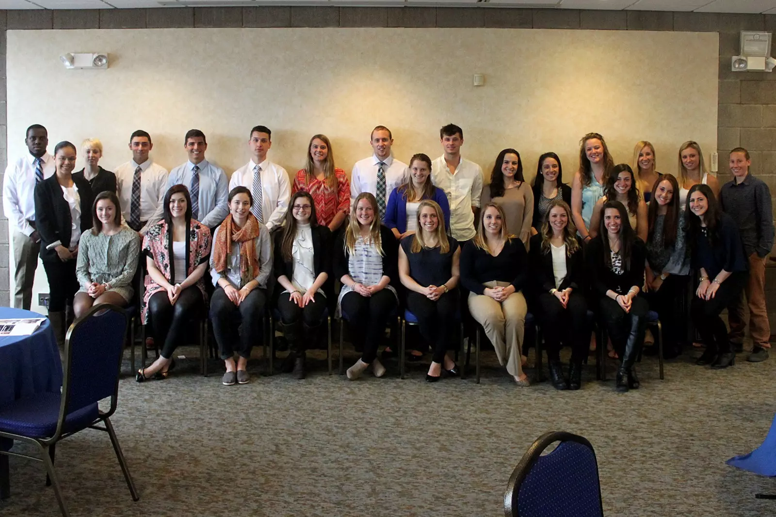2015 Chi Alpha Sigma Honorees
