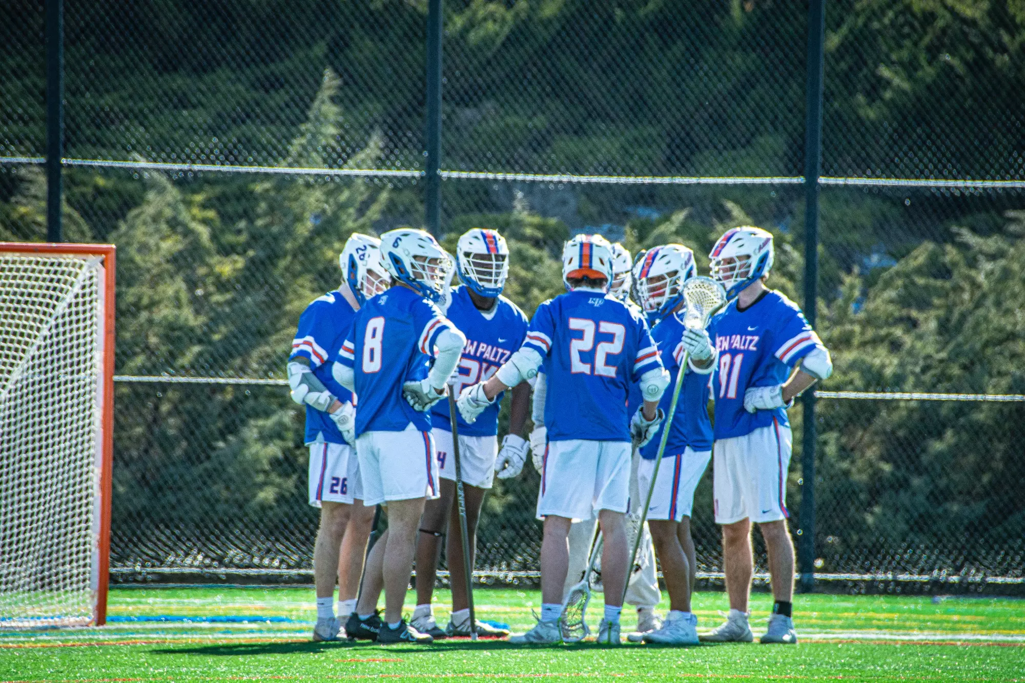 Hawks huddle 