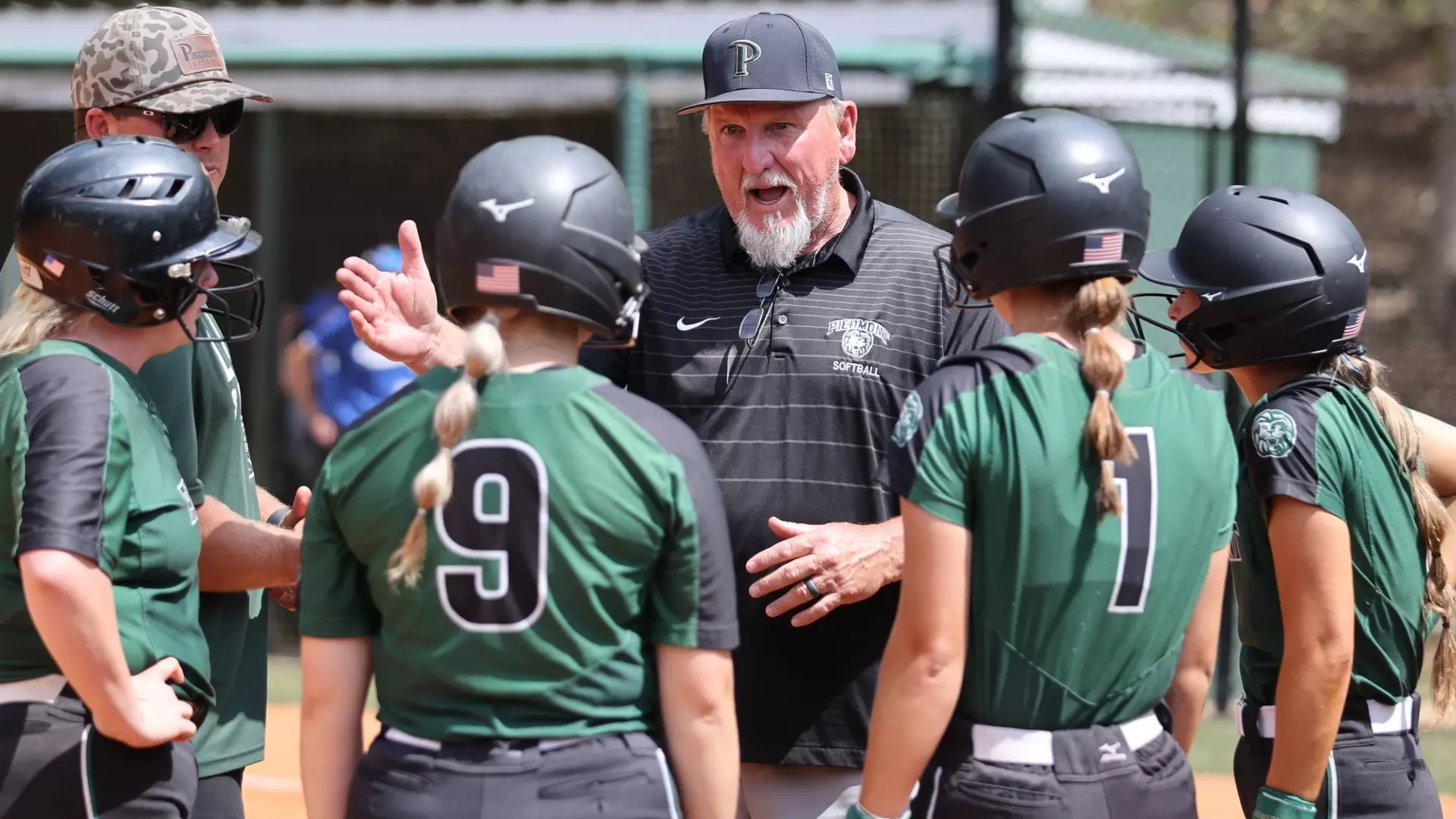 Softball Team Huddle 2026