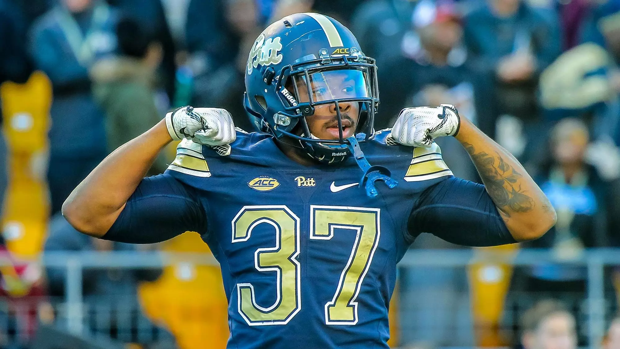 Qadree Ollison - Football - Pitt Panthers #H2P