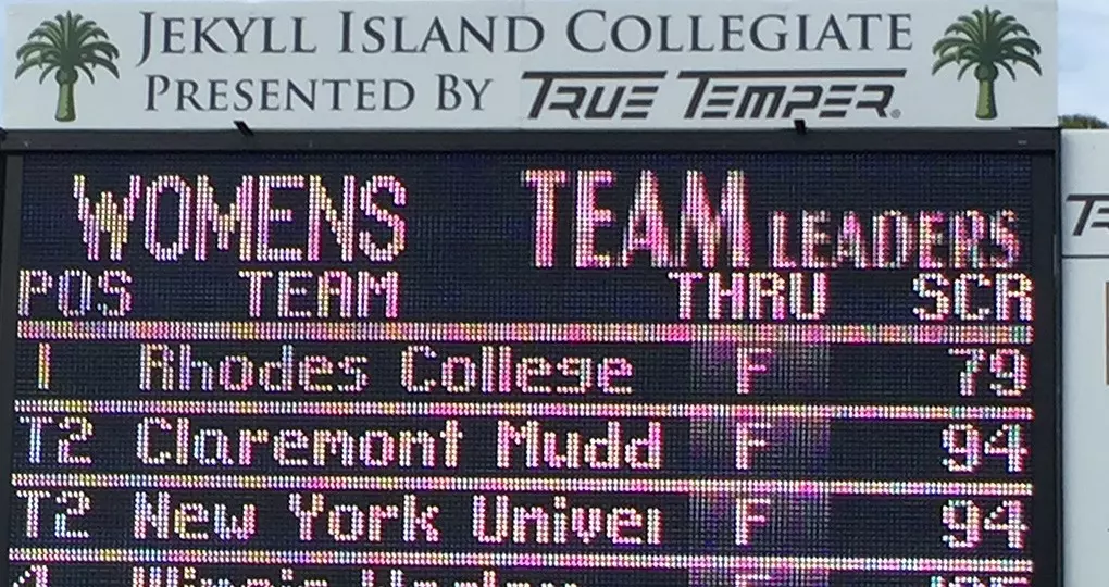 golf scoreboard