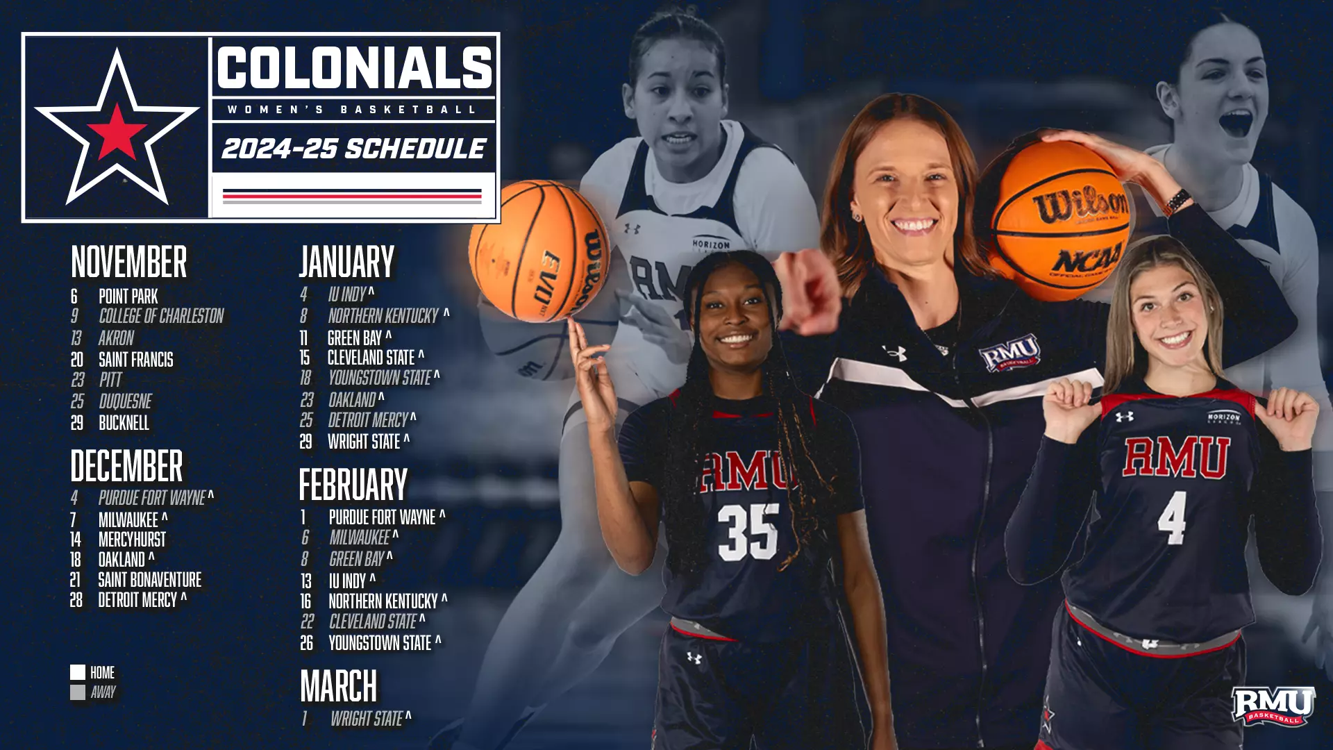 Horizon League Releases 202425 Women's Basketball Conference Schedule