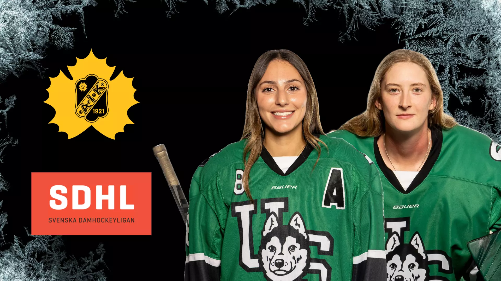 Camryn Drever & Isabella Pozzi SWHL Signing