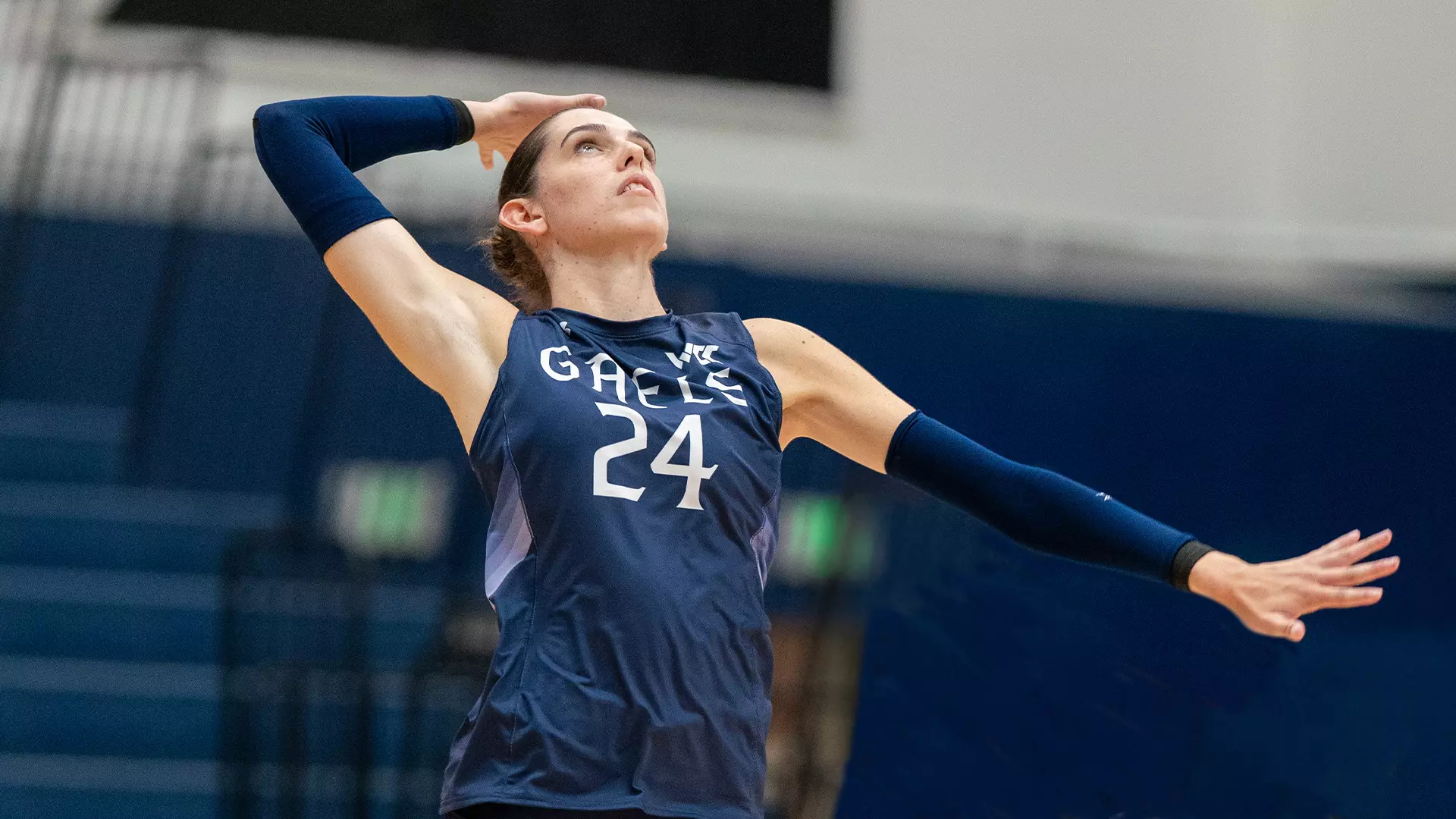 VB Gaels Fall in Four Hard Fought Sets to LMU SMC California Athletics